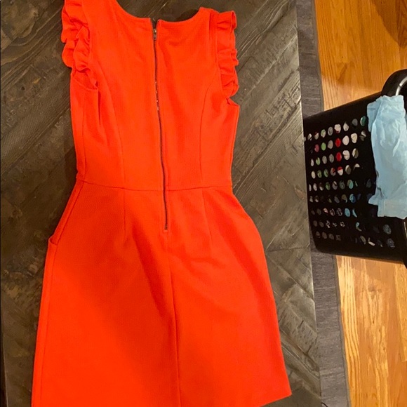 Coral Xhiliration Dress with Pockets - Picture 4 of 4